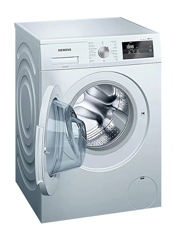 Siemens 8 Kg 1000 RPM Front Load Washing Machine, WM10J180GC, White