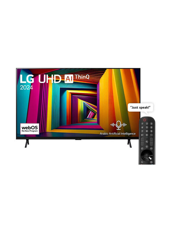 

LG 98-Inch LED 4K UHD Smart TV (2024) with HDR 10 AI Magic Remote, 98UT90006LA, Black