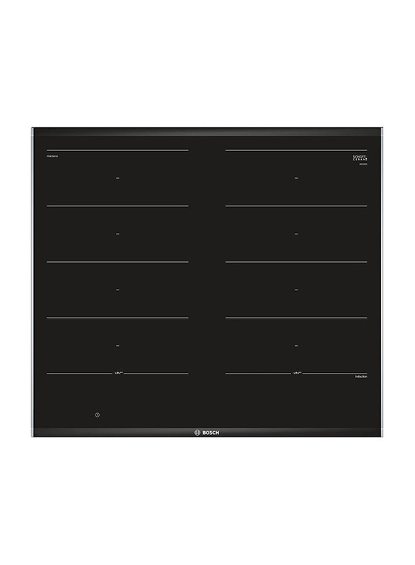 Bosch Serie 8 Induction Hob, Surface Mount with Frame, 60cm, PXX675DV1E, Black