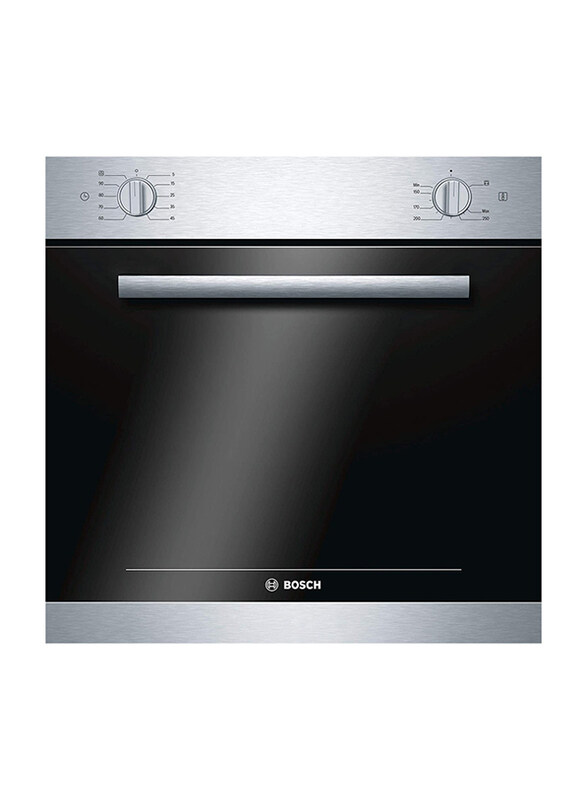 

Bosch 60L Built-In Gas Oven, 350W, HGL10G050M, Black/Silver