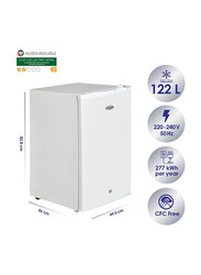 Super General 140L Single Door Mini Refrigerator, SGR-060-H, White