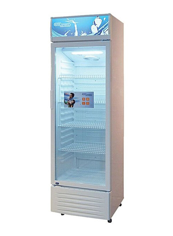 

Super General 395L Upright Bottle Cooler, SGSC398, White