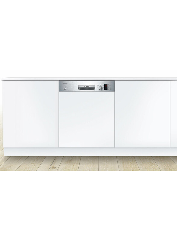 Bosch 12 Place Settings Stainless Steel Built-in Dishwasher, SMI53D05GC, White