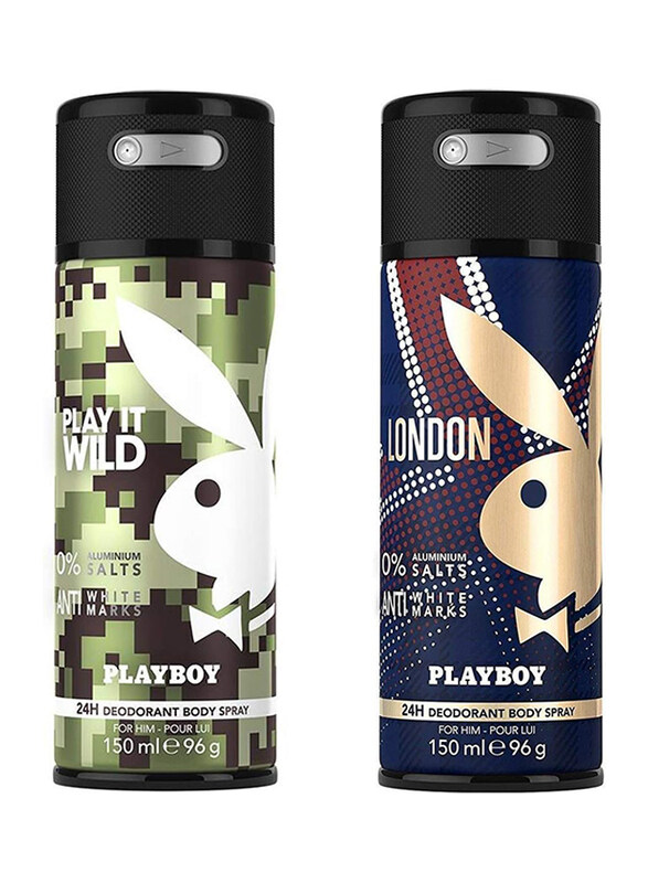 

Playboy Wild + Landon Deo Set for Men, 2 Pieces