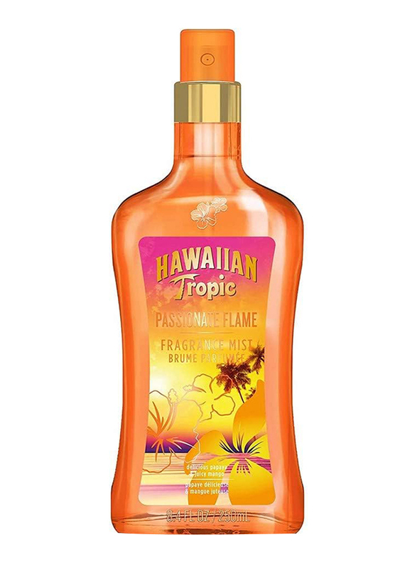 Hawaiian Tropic Passionate Flame Scented 250ml Body Mist for Women