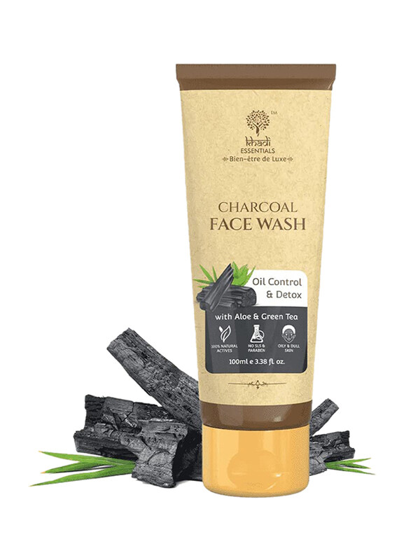 

Khadi Essentials Activated Charcoal Face Wash, 100ml
