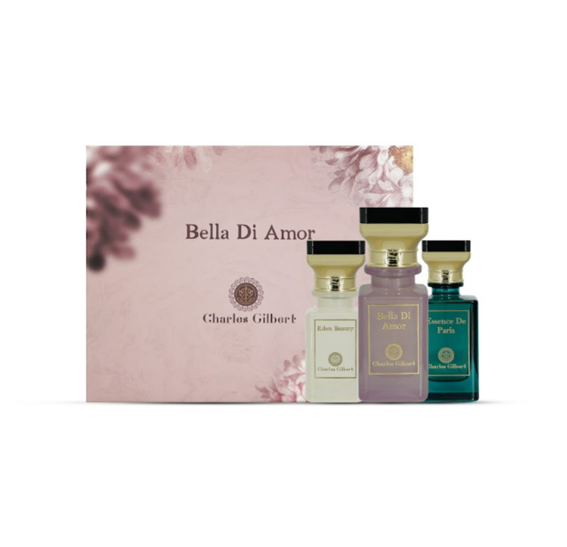 

Charles Gilbert Bella De Amor EDP Perfume 100Ml 3Pcs Set