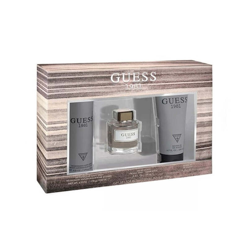 Guess 1981 Edt M 100Ml+22Ml-200Ml 3Pcs Set