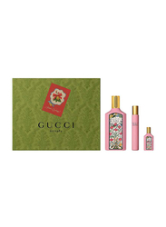Gucci Flora Gorgeous Gardenia L Edp 100ml 3 Pcs Set