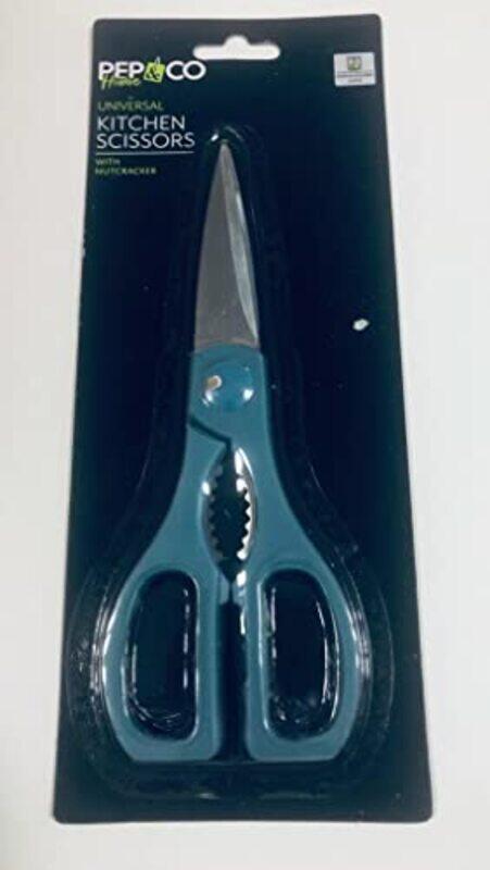 

Generic Universal Aluminium Kitchen Scissors, Blue/Silver