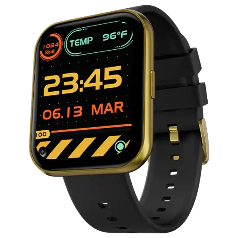 

Fire-Boltt Celcius 1.91-inch HD 240*296 Borderless Display & Body Temperature Monitoring Smartwatch (Beige Strap, Free Size)