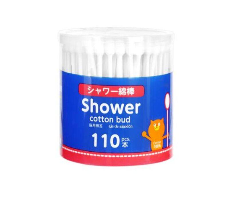 

Cotton Soft Shower Cotton Bud - 110Pcs