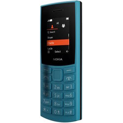 Nokia 105 4G Feature, 2023 Model,Bigger batteries,FM radio, Torch,Mini browser,Bluetooth and MicroSD card support,MP3 player, Dual Sim, Ram 48 Mb, Rom 128 Mb - Charcoal