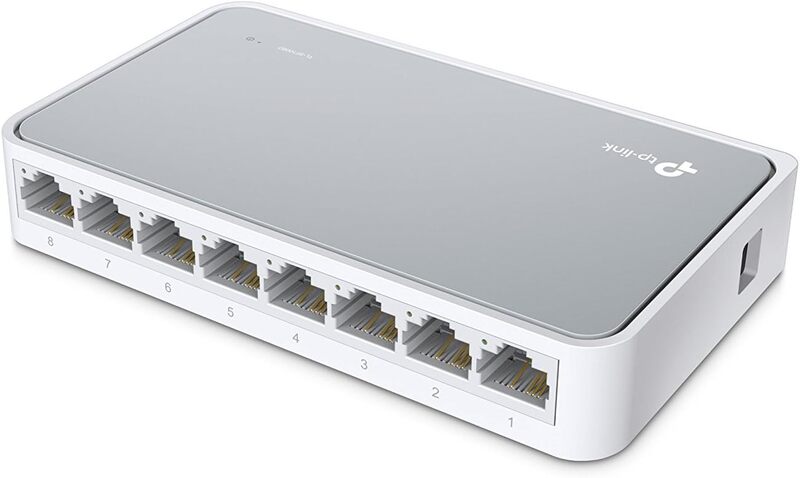 TP-Link 8 Port 10/100Mbps Fast Ethernet Switch