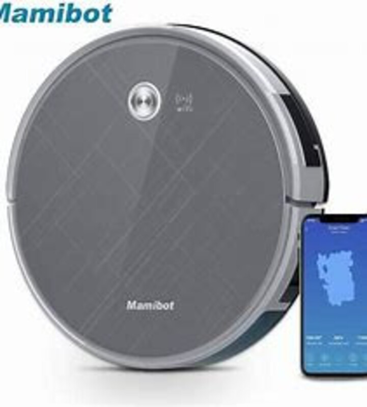 Mamibot Exvac660 Robot Vacuum Sweeping And Mopping 2In1 Vacuum Cleaner With 2800 Suction Power 370 Ml