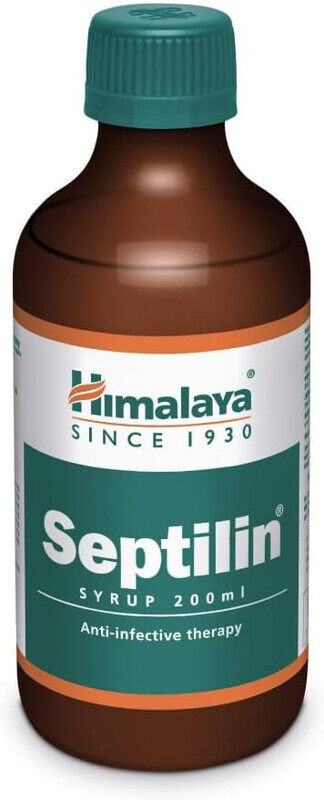 

Himalaya Septilin Syrup 200 ml Manages respiratory tract infections in children and adults