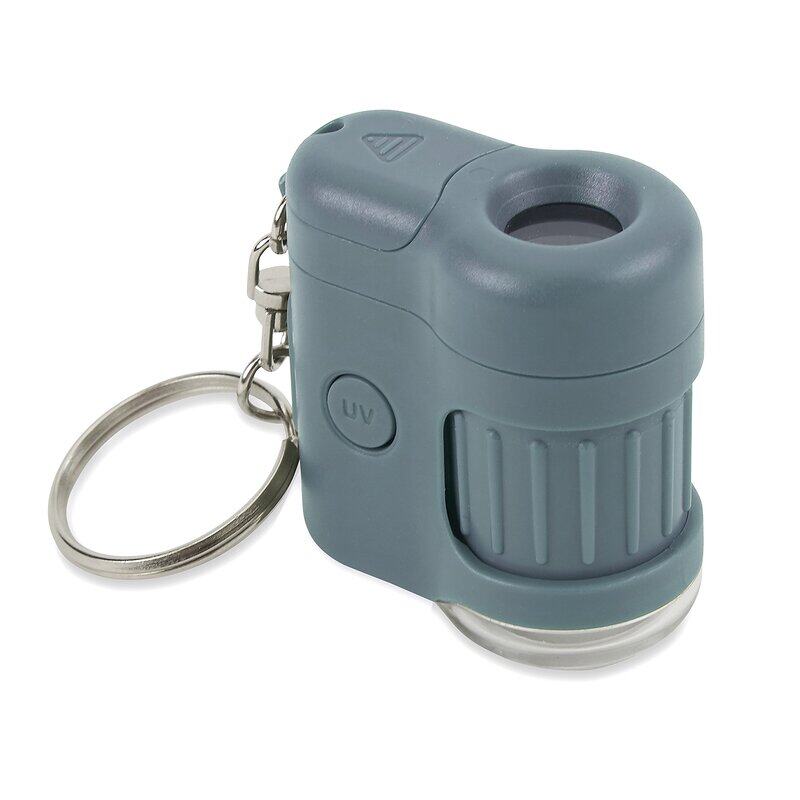 

Carson Micro Mini 20x LED Lighted Pocket UV and LED Flashlight with Microscope, Blue