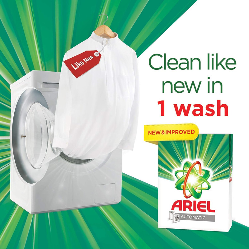Ariel Automatic Laundry Powder Detergent Original Scent, 2.5 Kg