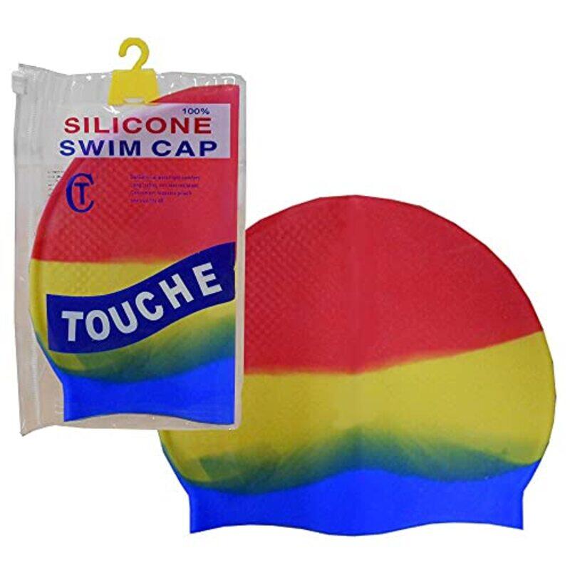 

Touche Silicone Swimming Cap, Multicolour