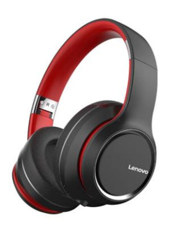 HD200 Bluetooth Over-Ear Headphones Black/Red