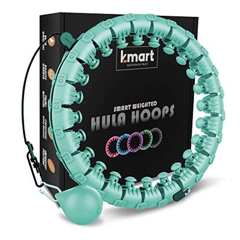 

K-Mart Smart Weighted Hula Ring Hoops, Blue