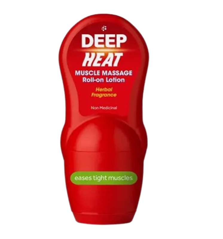 

Deep Heat EEP HEAT MUSCLE MASSAGE ROLL-ON LOTION - 50ML