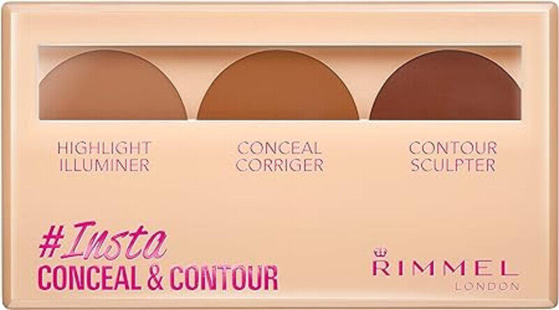

Rimmel London Insta Conceal & Contour Palette Shade 030 Dark