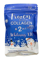 Frozen Collagen 2-in-1 Whitening X10 Glutathione, 60 Capsules