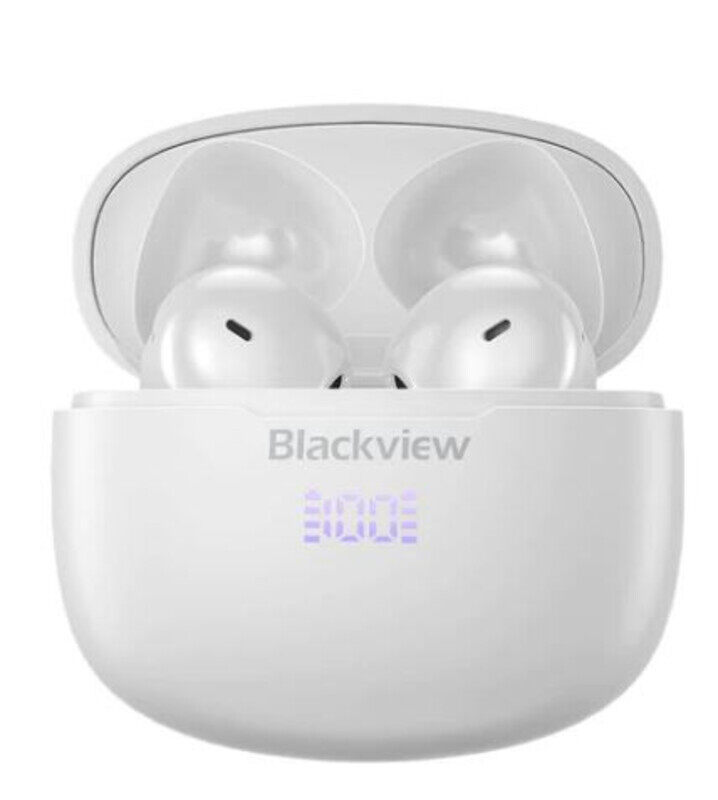 

Blackview AirBuds 7 IPX7 Waterproof Wireless Charging TWS Earbuds - White