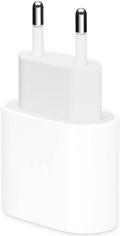 Apple USB-C Power Adapter, Compatible With Apple Watch  iPhone iPad Type C Female Connector 2 Pin White Original MHJE3ZM/A