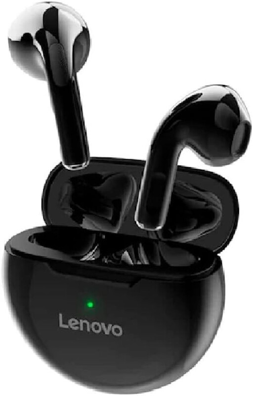 Lenovo True Wireless Stereo Half In-Ear Earphones HT38 - Black