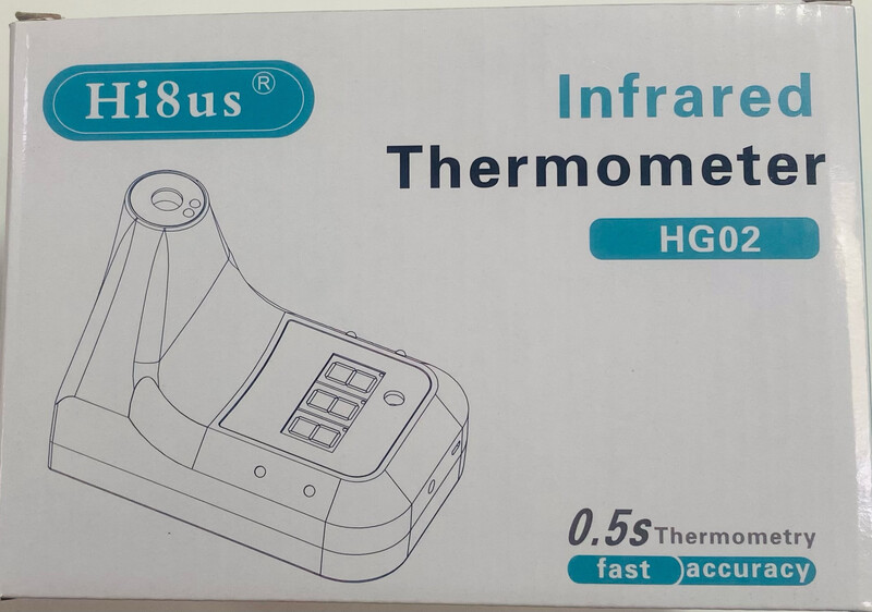 

Infrared Thermometer HG02 Hi8us