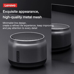 Lenovo Thinkplus Speaker, Bluetooth Version 5.0 Spearker/Outdoor Loudspeaker with 1200 mAh Battery Capacity, Black Color