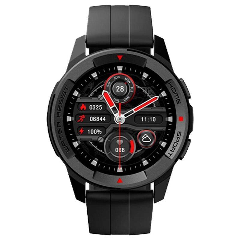 

Mibro X1 Sports 1.3" Smart Watch Amoled HD and Lightweight Colourful Screen with 2-Weeks Battery Life & 5ATM Waterproof, Black