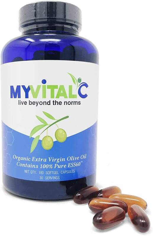 Organic Extra Virgin Olive - Pure ESS60 Capsules 180 Softgels