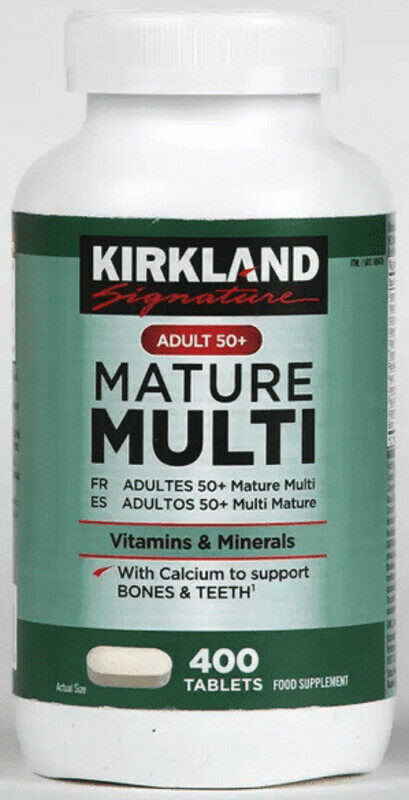 

Kirkland Signature Kirkland Signture Mature Multi Vitamins, Adult 50+