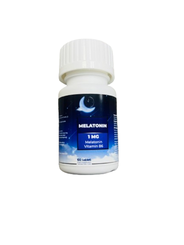 

Melatonin 1 MG Vitamin B6 100 Tablets