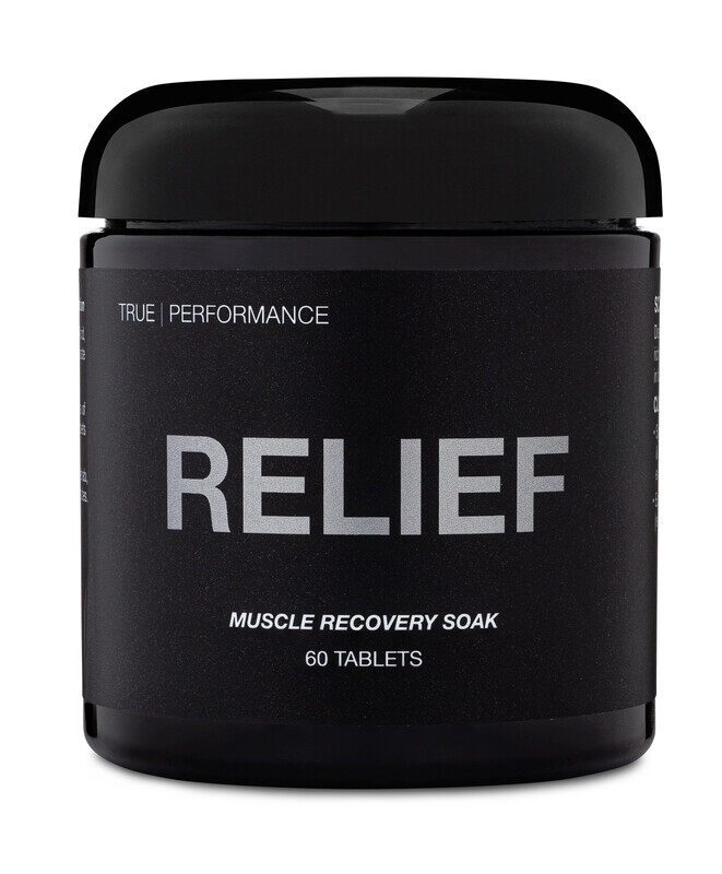 

Relief Molecular Hydrogen Bath Soak, 60 Effervescent Bath Tablets that promote Relaxation and Recovery from Sore Muscles, Aches, Pains and Sprains