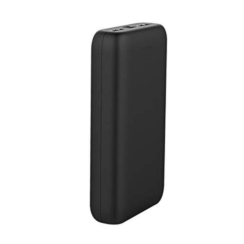 

Trands 20000mAh Dual USB Power Bank With Micro USB & Type-C Input & Power Iq Technology, Black