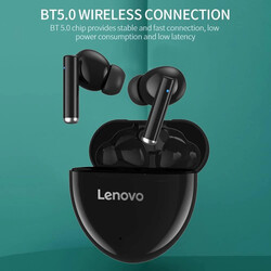 Lenovo HT06 Bluetooth Headphones, Black