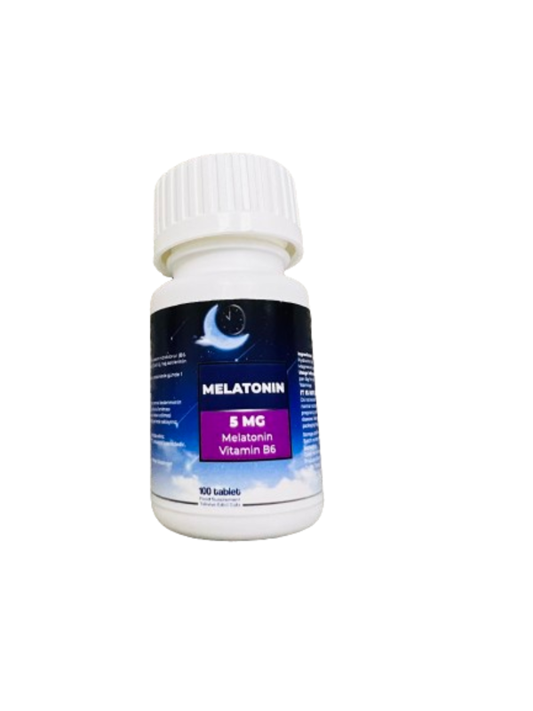 

Melatonin 5 MG Vitamin B6 100 Tablets