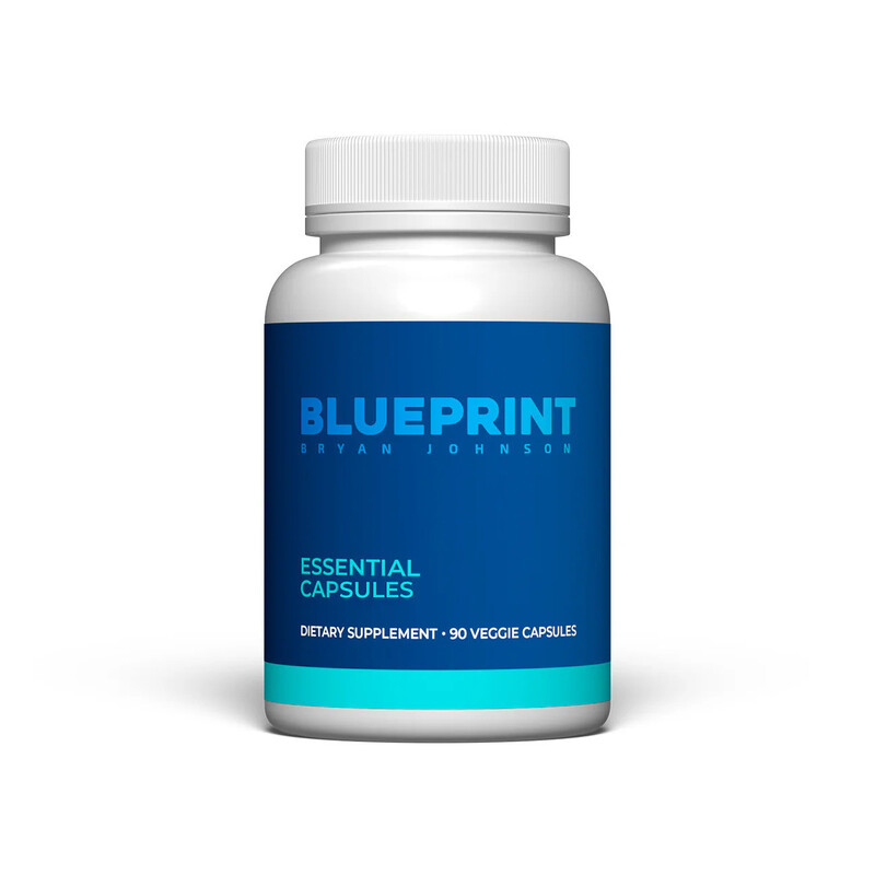 Blueprint Essential Capsules Dietry Supplement 90 Veggie Capsules
