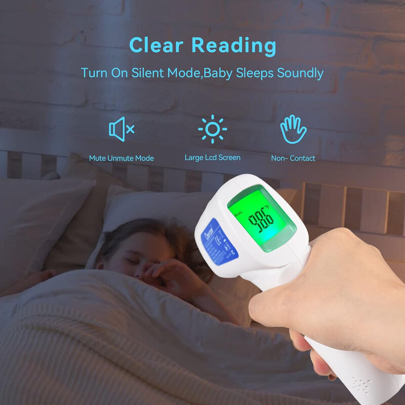Berrcom Non Contact Infrared Forehead Thermometer JXB-178 Medical Grade Baby Fever Check Thermomete