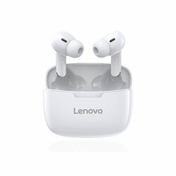 Lenovo XT90 Bluetooth Wireless In-Ear Earbuds With Charging Case White