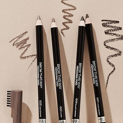 Rimmel London Professional Eyebrow Pencil with Brush applicator 02 Hazel 1.4 Grams Pack of 1