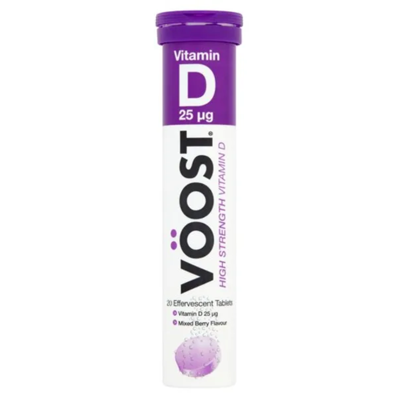 

Boost VOOST Vitamin D 25ug 20 Effervescent Tablets