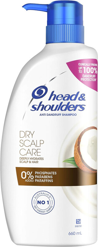 Head & Shoulders Dry Scalp Care Anti Dandruff Shampoo with Coconut Oil 660 ml (Pack of 1)