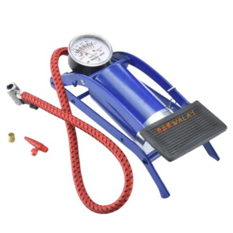 

Generic Air Foot Pump for Cars Bikes Bicycles, Multicolour