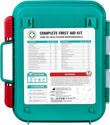 General Medi 420 Pieces Professional First Aid Kit - HardCase First Aid Box - Contains Premium Medical Supplies for Travel, Home, Office, Vehicle, Camping, Workplace & Outdoor