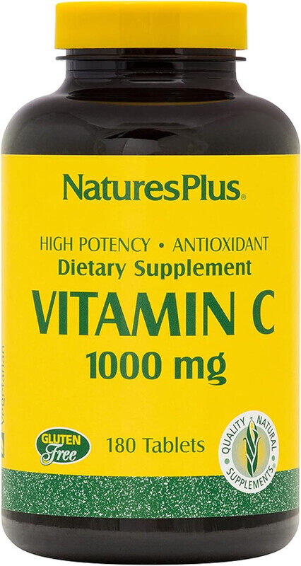 

Natures Plus NaturesPlus Vitamin C 180 Tablets 1000mg